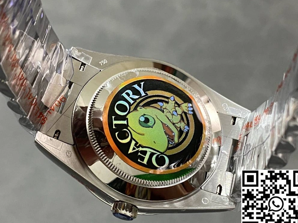 Blue Date Dial 228239-0076 Day Rolex Steel v5 QF Factory Tungsten Deep 0416